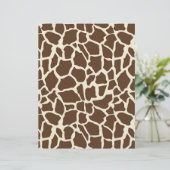 サファリボーイO両面紙キリンB (スタンド正面)