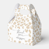 サファリモダンアニマルプリントシ男女兼用ャワー フェイバーボックス (正面サイド)