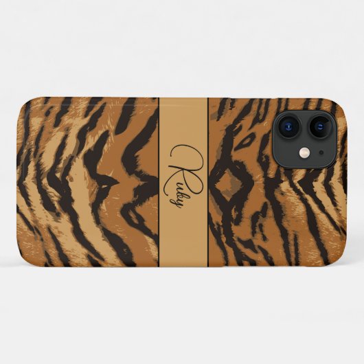 サファリモダンアニマルプリントiPhone / iPadケース Case-Mate iPhoneケース (裏面(横))