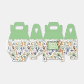 サファリモダンシック：トレンディーベビーシャワー フェイバーボックス (折り畳みなし)