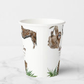 サファリモダンワイルドワン1歳の誕生日 紙コップ (右)