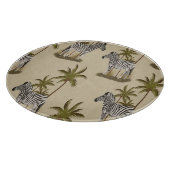 サファリユニークシブラスとヤシの木 カッティングボード (角)