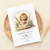 サファリライオン1歳 招待状