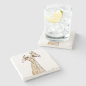 サファリラブキレーフコースター ストーンコースター (横)