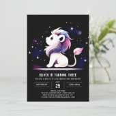 サファリリトルライオン誕生日 招待状 (スタンド正面)