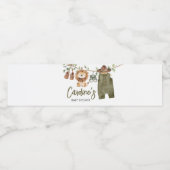 サファリリリトルワイルドワンベビージャパン赤ちゃんシャワー ペットボトルラベル (シングルラベル)