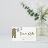 サファリリリトルワイルドワンベビーファウンツおむつラッフル エンクロージャーカード (スタンド正面)