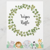 サファリワイプラッフルポスター (正面)
