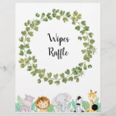 サファリワイプラッフルポスター (裏面)