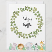 サファリワイプラッフルポスター (正面)