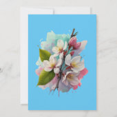 サファリワイルドファースト誕生日招待状 招待状 (裏面)