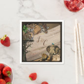 サファリワイルドライフパーティーナプキンス スタンダードカクテルナプキン (インサイチュ)