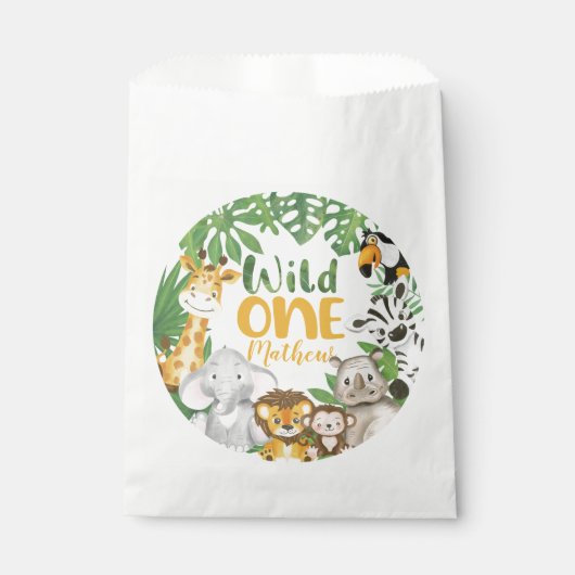 サファリワイルドワンのベビーアニマルジャングル フェイバーバッグ (正面)