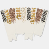 サファリワイルドワンアニマルプリント誕生日 フェイバーボックス (見開き)