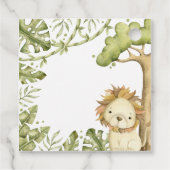 サファリワイルドワンウォーターカラー誕生日 フェイバータグ (裏面)