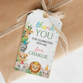 サファリワイルドワンサンキューラベル ギフトタグ