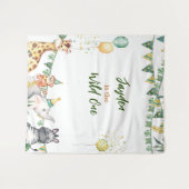 サファリワイルドワンタペストリー/背景 タペストリー (正面(横))