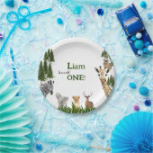 サファリワイルドワンバースデーパーティー紙プレート ペーパープレート (パーティー)