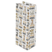 サファリワイルドワンバースデーパーティー ワインギフトバッグ (正面アングル)