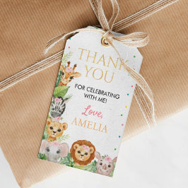 サファリワイルドワンメッセージカード ギフトタグ