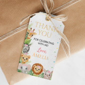 サファリワイルドワンメッセージカード ギフトタグ