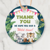 サファリワイルドワン1歳の誕生日 フェイバータグ (裏面)