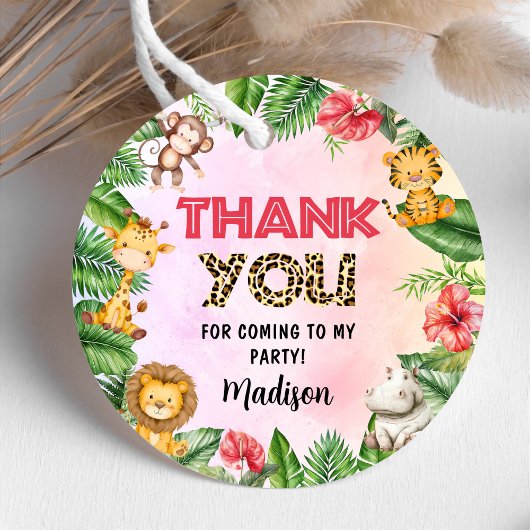 サファリワイルドワン1歳の誕生日 フェイバータグ