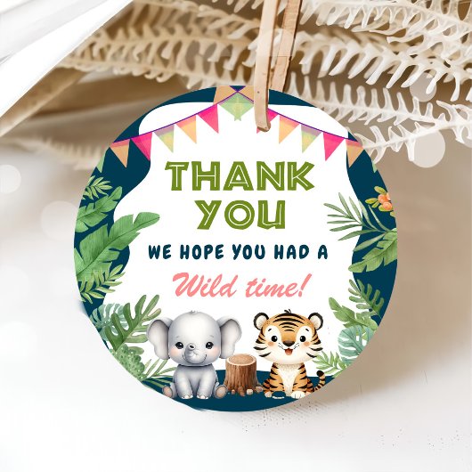 サファリワイルドワン1歳の誕生日 フェイバータグ