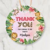 サファリワイルドワン1歳の誕生日 フェイバータグ (正面)