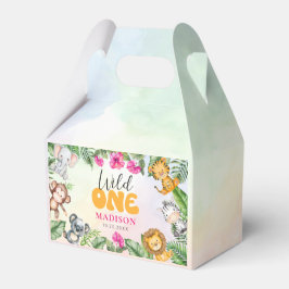 サファリワイルドワン1stガール誕生日 フェイバーボックス