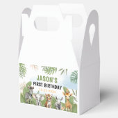 サファリワイルドワン1stボーイ誕生日 フェイバーボックス (オープン)