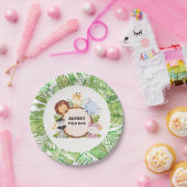 サファリワイルドワン ペーパープレート (パーティー)