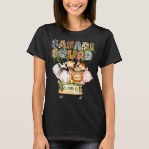 サファリ分隊サマーズビーツ動物旅行マッチングファミ Tシャツ