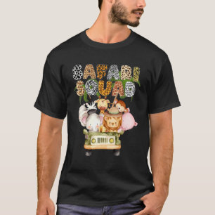 サファリ分隊サマーズビーツ動物旅行マッチングファミ Tシャツ
