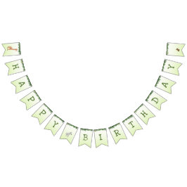 サファリ動物のハッピーバースデーバンティング バンティングフラッグ