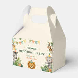 サファリ動物の誕生日 フェイバーボックス
