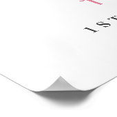 サファリ動物ウェルカムポスター ポスター (角)