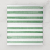 サファリ動物オベビー緑ジャングルベビーシャワー プレイスカード (内部開封)