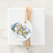 サファリ動物キュート・ウィーズファースト誕生日 フェイバータグ (インサイチュ)