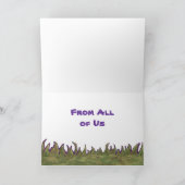 サファリ動物サンキューカード サンキューカード (内部)