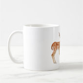 サファリ動物シカ コーヒーマグカップ (左)