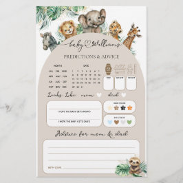 サファリ動物ジャングルモダンベビー推測ゲーム