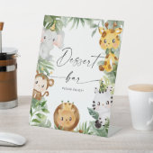 サファリ動物デザートバーサイン 台座サイン (インサイチュ)