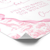 サファリ動物トイレデジョベイビーシャワーママモーサバー ポスター (角)