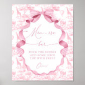 サファリ動物トイレデジョベイビーシャワーママモーサバー ポスター (正面)