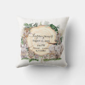 サファリ動物ベビージャングルベビー誕生統計 クッション (裏面)