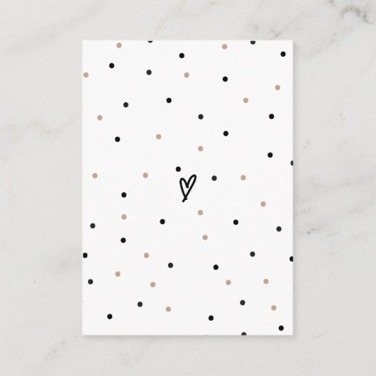 サファリ動物モダン赤ちゃんシャワーおむつ エンクロージャーカード (裏面)