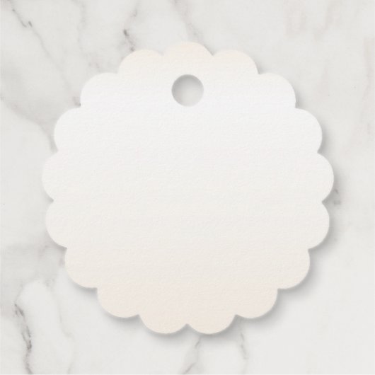 サファリ動物ライオン赤ちゃんシャワーありがとう フェイバータグ (裏面)