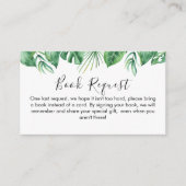 サファリ動物本のリクエストカード挿入 エンクロージャーカード (正面)