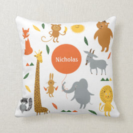 サファリ動物枕 クッション